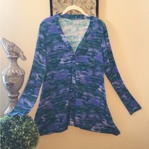 LOGO Cardigan with buttons